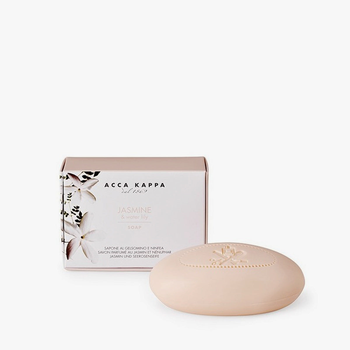 Jasmine & Water Lily Handmade Soap Bar - Natural Botanical Skincare for Sensitive Skin | Perfect for Daily Cleansing, Spa Relaxation & Gift Giving