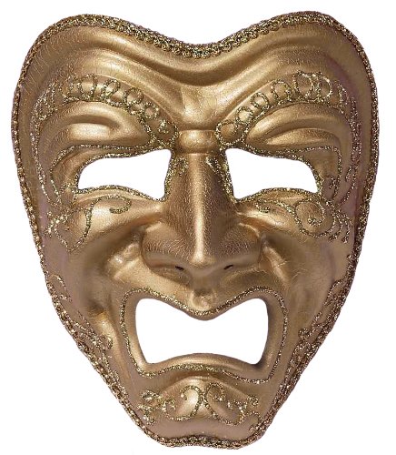 Forum Tragedy Mask - Halloween Horror Mask for Cosplay, Scary Movie Parties & Haunted House Events
