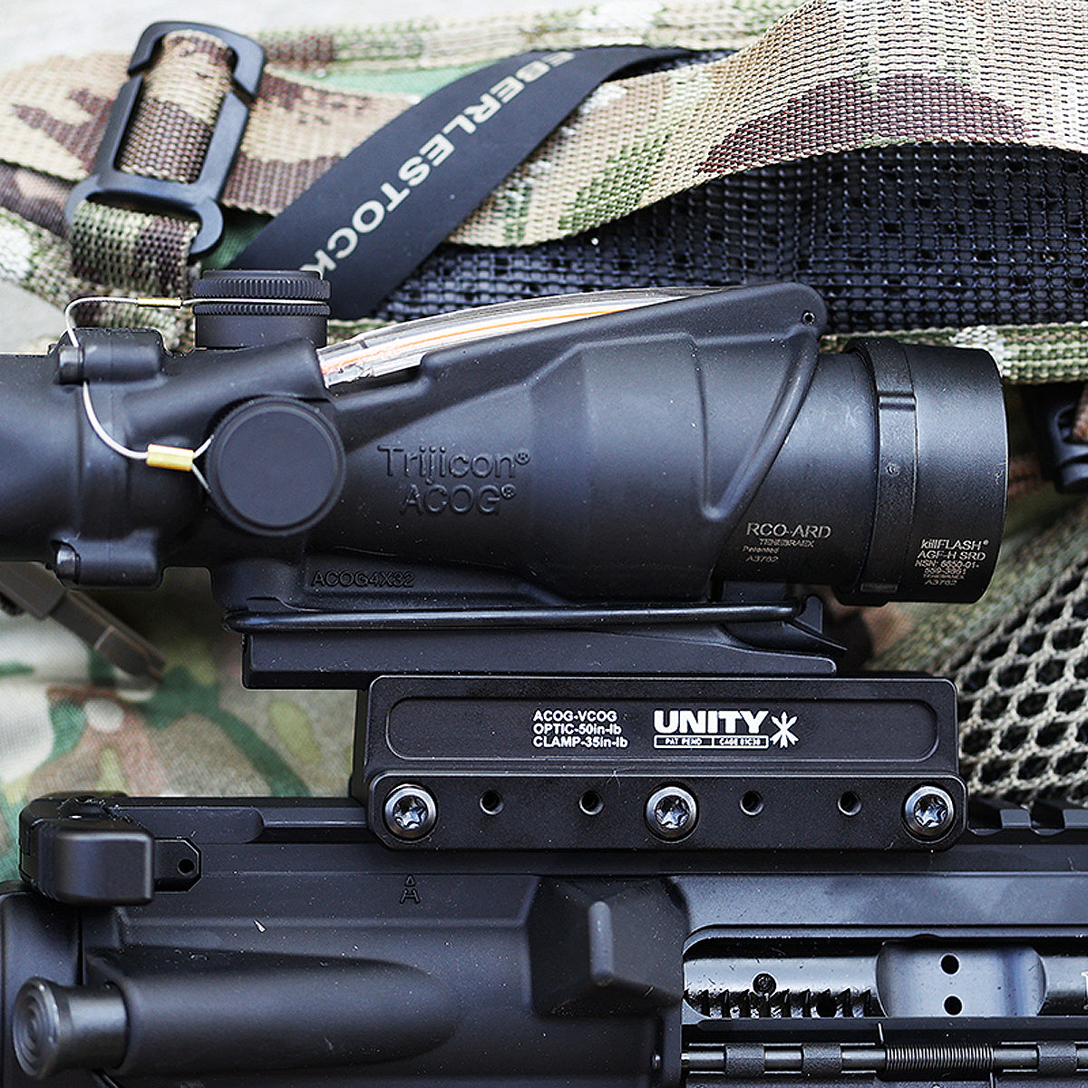 Unity Tactical FAST COG Series - Lightweight Picatinny Rail Mounted Combat Grip for AR-15, M4, and Tactical Rifles | Perfect for Competitive Shooting, Hunting, and Home Defense