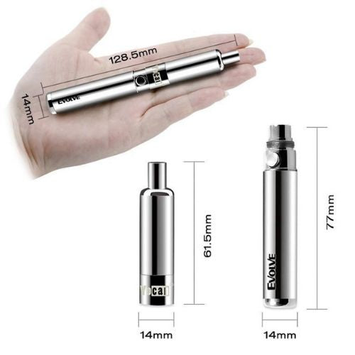 Yocan Evolve D Dry Herb Vaporizer - Portable Herbal Vape Pen for Weed & Tobacco | Perfect for On-the-Go Use, Travel & Discreet Sessions