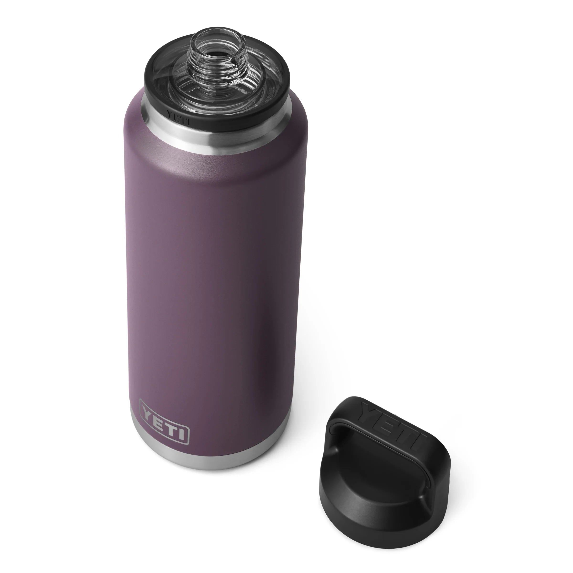 Yeti Rambler 46 oz Stainless Steel Water Bottle with Chug Cap - Insulated, Leakproof, BPA-Free for Outdoor, Gym, Hiking & Travel