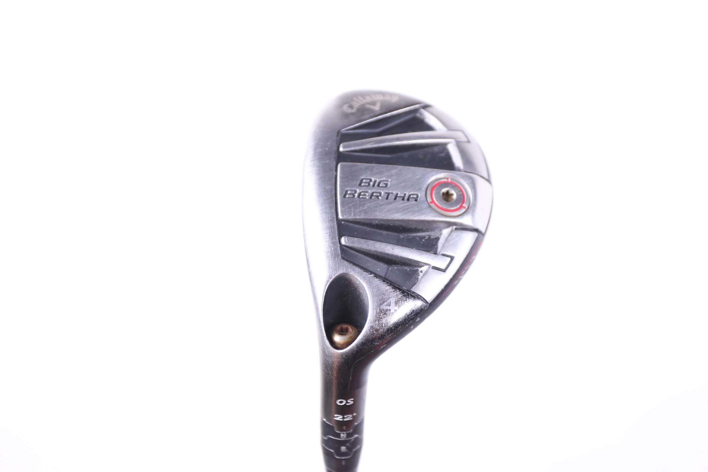 Used Callaway Big Bertha OS 4H Hybrid Golf Club - Left Handed 22° Senior Flex - Perfect for Senior Golfers & High Handicap Players