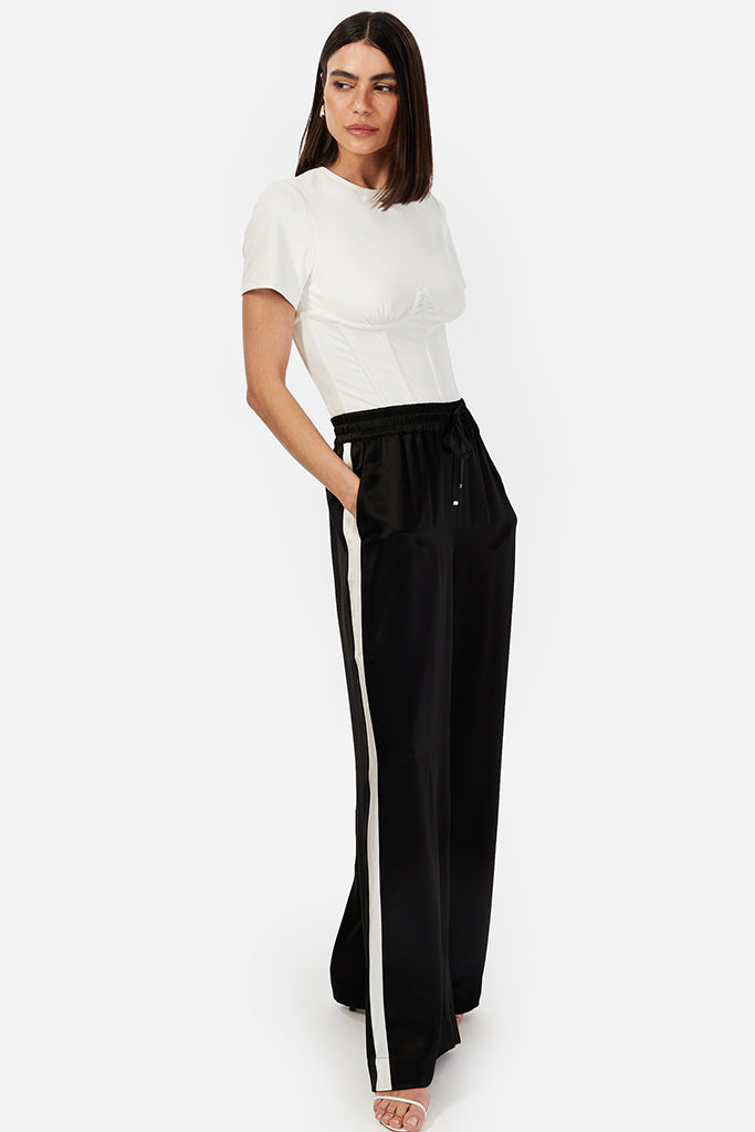 Cami NYC Xenia Bodysuit for Women - White Seamless Stretch Bodysuit Top | Perfect for Layering, Night Out, and Everyday Wear
