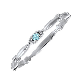 10KT White Gold Single Gemstone Ring for Women - Elegant Solitaire Diamond Ring for Engagement, Wedding & Anniversary Gifts