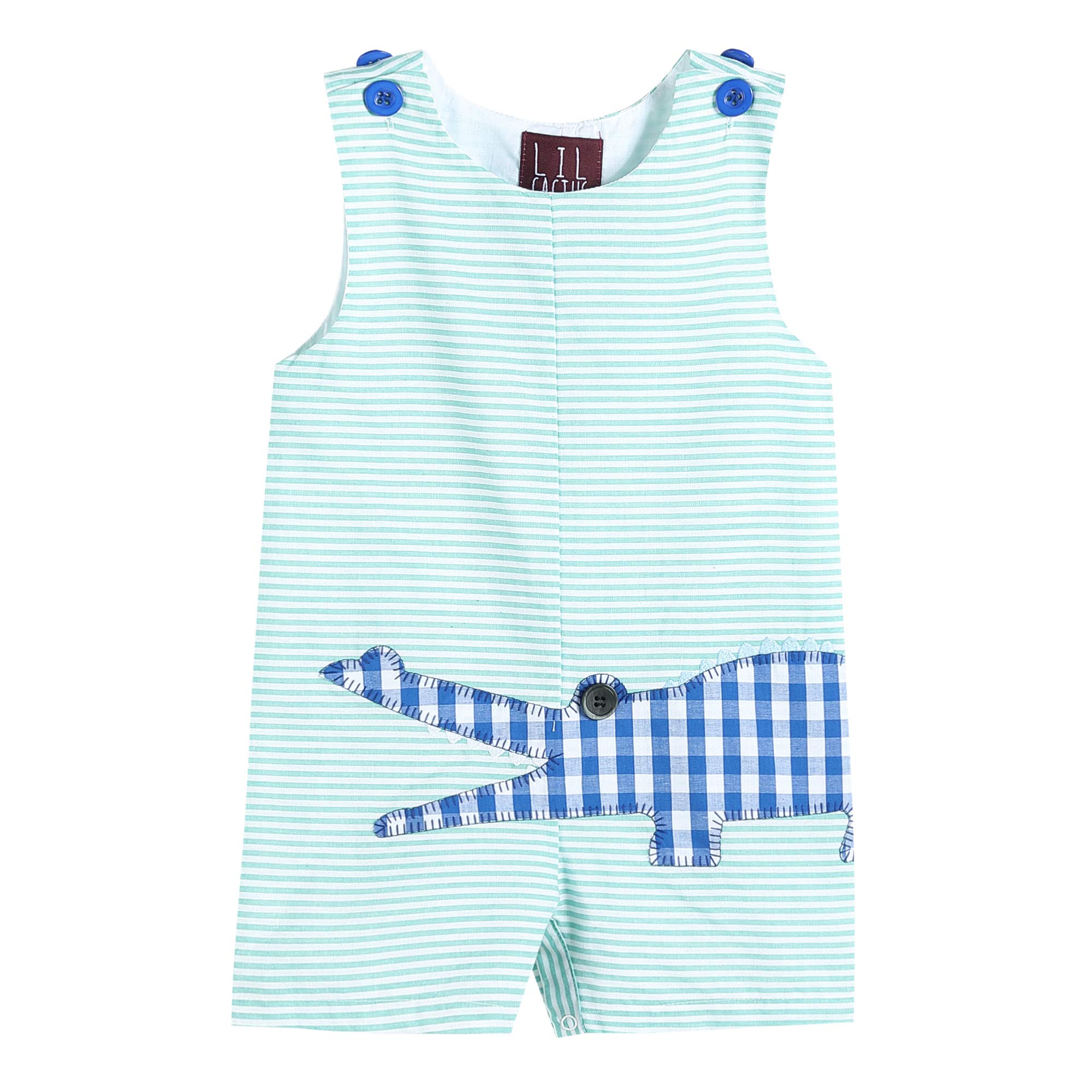 Cute Cactus Boys Baby & Toddler Shortall Overalls Romper - Perfect for Summer Playdates & Photo Shoots
