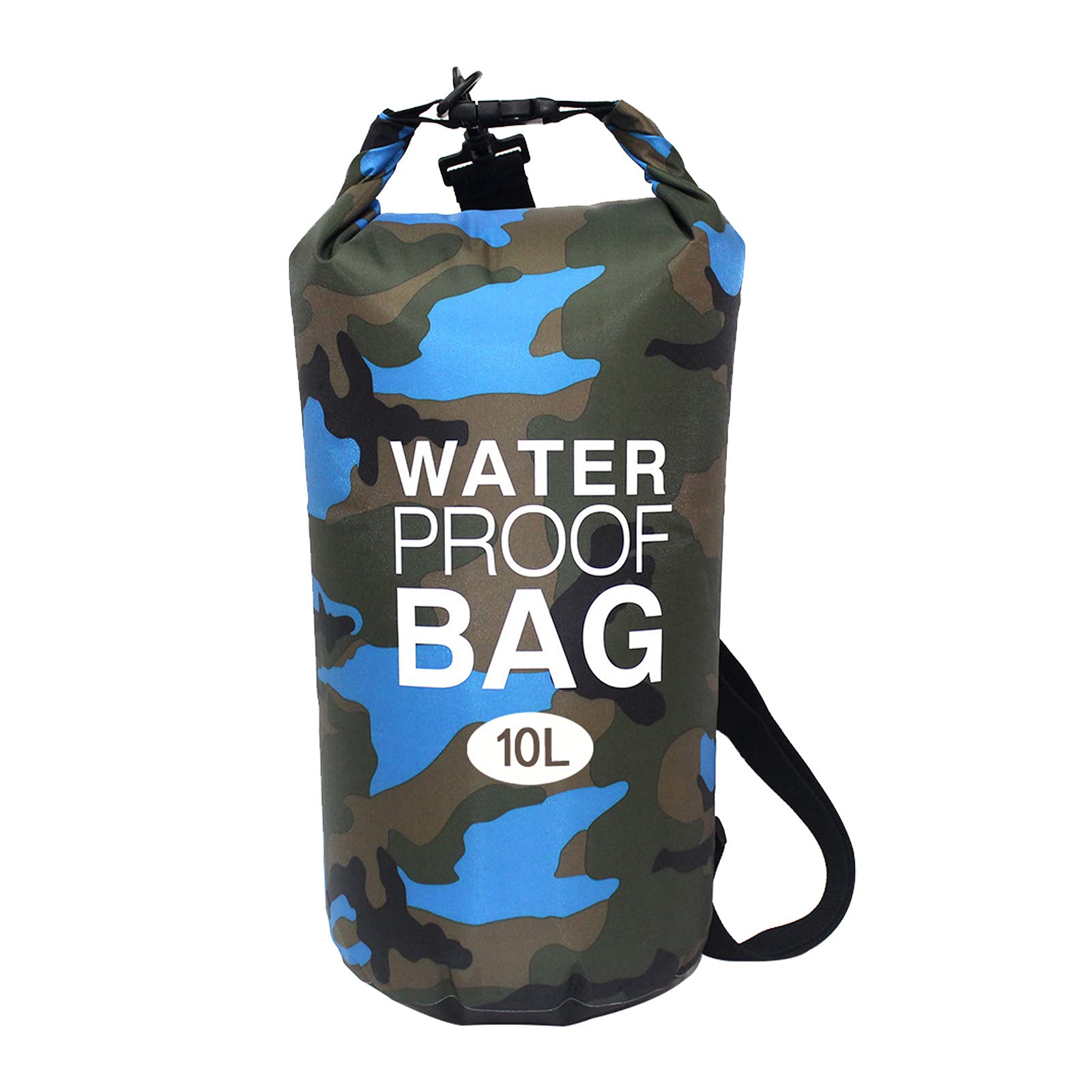 **Taidkiou Camouflage Waterproof Dry Bag – Outdoor Shoulder Bucket Bag for Beach, Camping, Kayaking & Hiking – Lightweight & Durable**