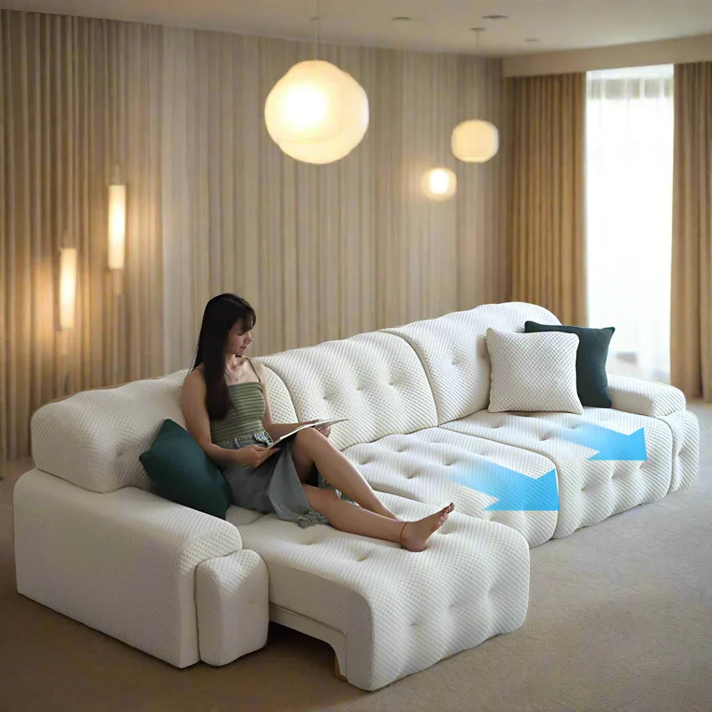 Divano Lazy Sofa Bed - Convertible Folding Futon for Living Room, Bedroom & Small Spaces | Comfortable Lounge Chair & Guest Bed for Apartments