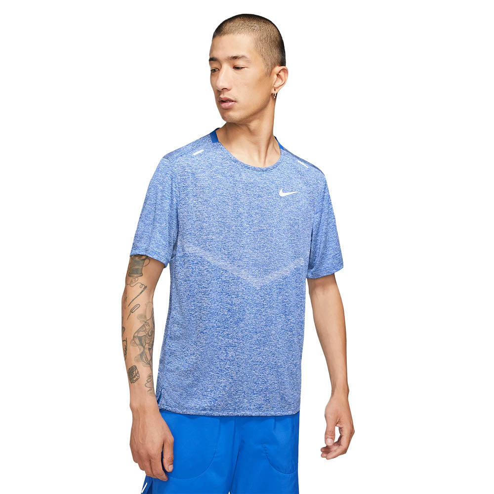 Nike Men's Rise 365 Dri-FIT Short Sleeve Moisture-Wicking Workout T-Shirt - Running, Gym & Training Activewear