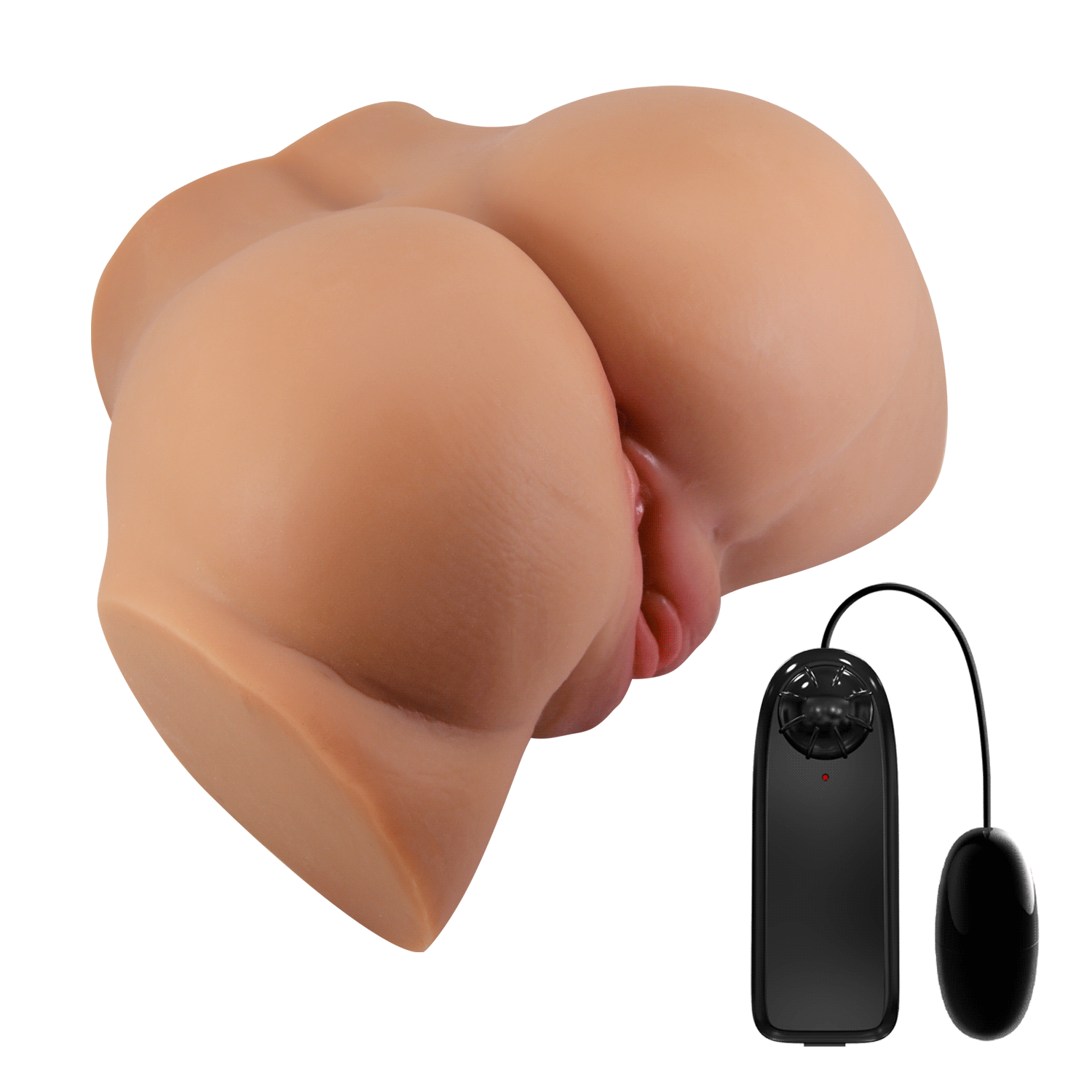 Crazy Bull Emilia Mini Vibrating Masturbator for Women - Dual Stimulation Vagina & Anus Sex Toy - Waterproof & Rechargeable Adult Toy for Solo Play and Couples Fun