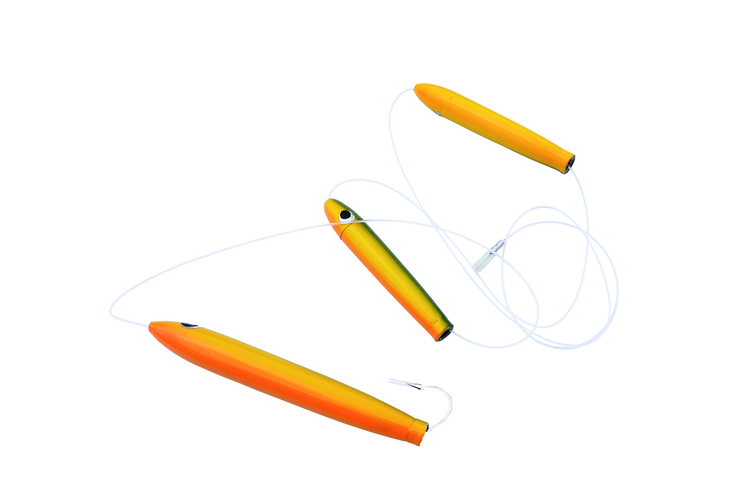EatMyTackle Premium Tuna Sticks Daisy Chain Lure - Saltwater Fishing Teaser for Tuna, Wahoo & Mahi - Perfect for Offshore Trolling & Big Game Fishing