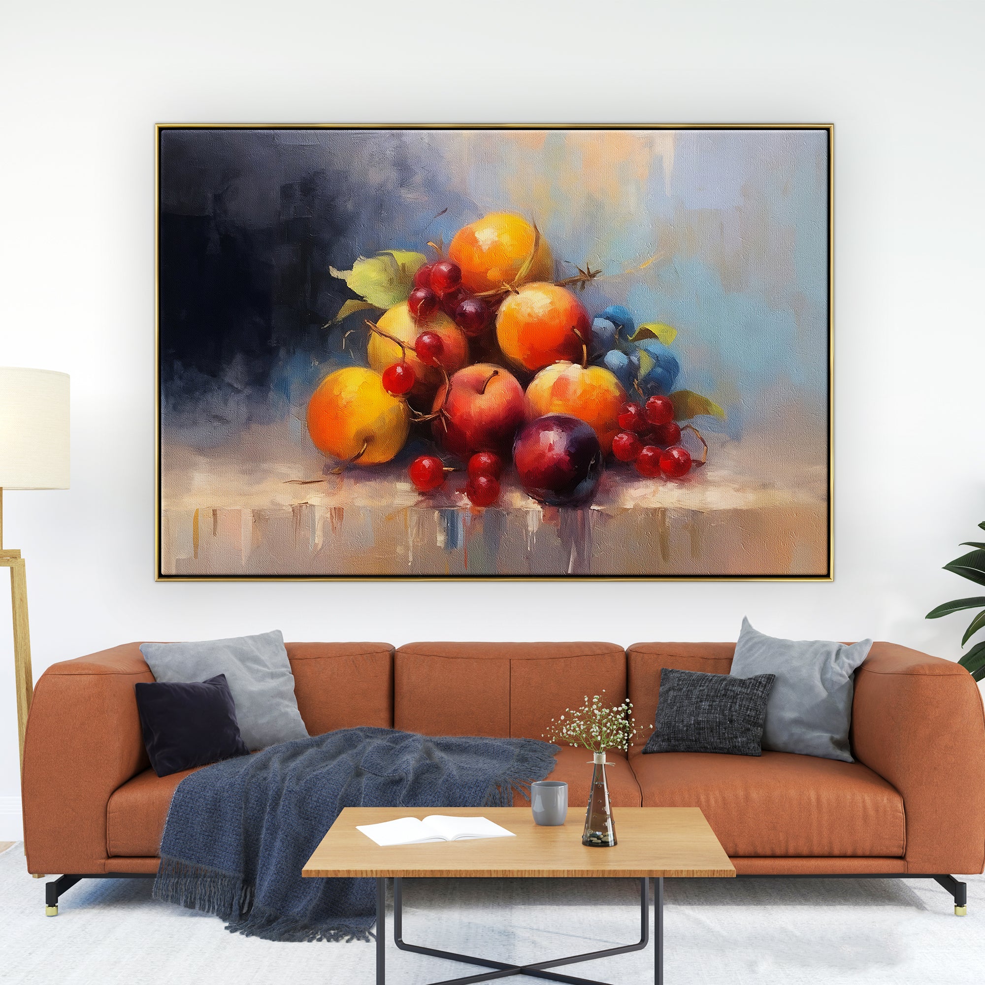 Modern Still Life Painting - Contemporary Artwork for Home & Office Decor - Perfect for Living Room, Bedroom, and Workspace