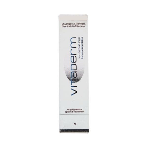 Vitaderm Skin Lightening Gel - Brightening & Even Tone Face & Body Treatment for Dark Spots & Hyperpigmentation | Daily Use for Radiant Glow | Perfect for Night Routine & Post-Sun Care