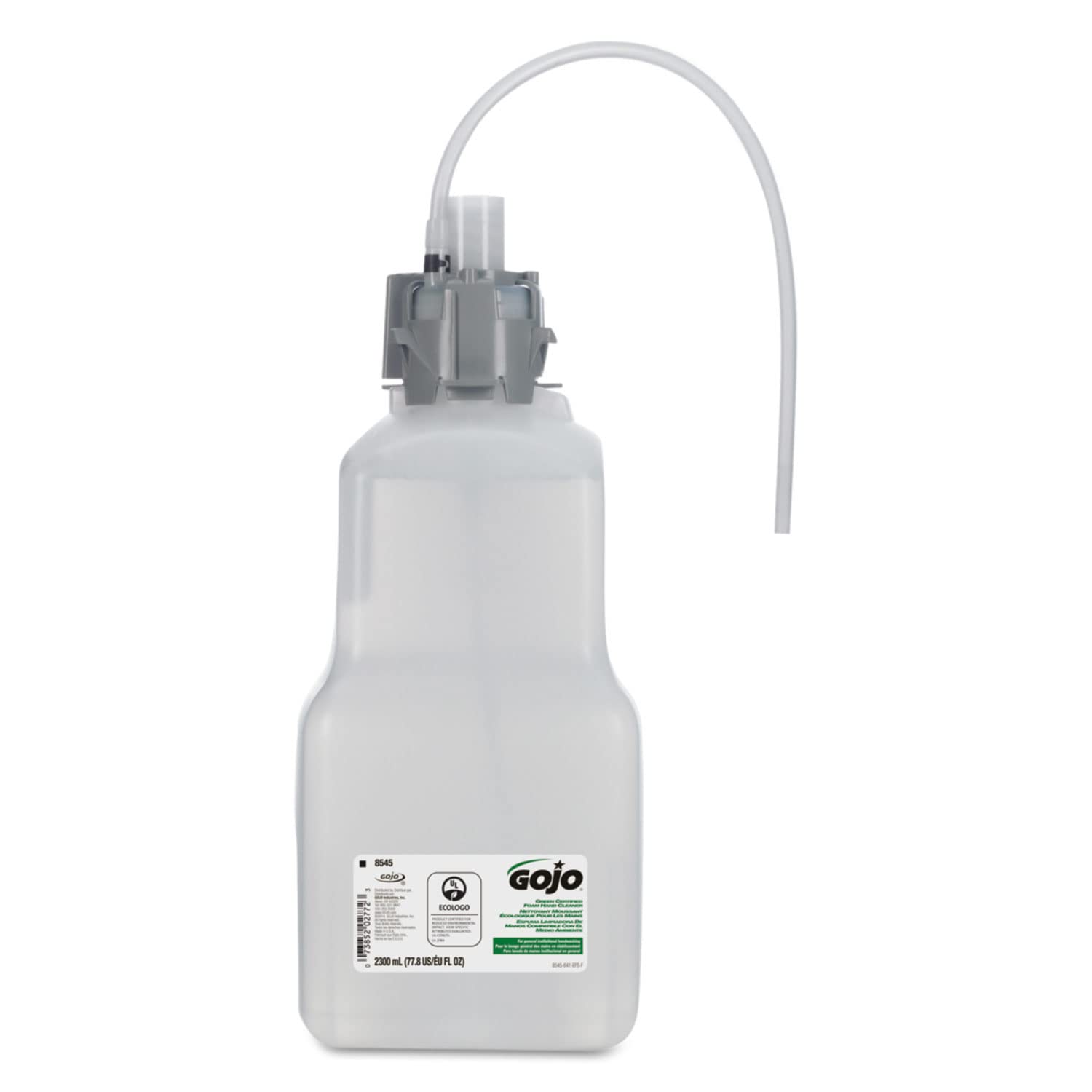 GOJO 854504 CX & CXI Green Certified Foam Hand Cleaner - Unscented, 2300mL Refill (Pack of 4) | Eco-Friendly Hand Sanitizer for Commercial Kitchens, Hospitals & Industrial Use