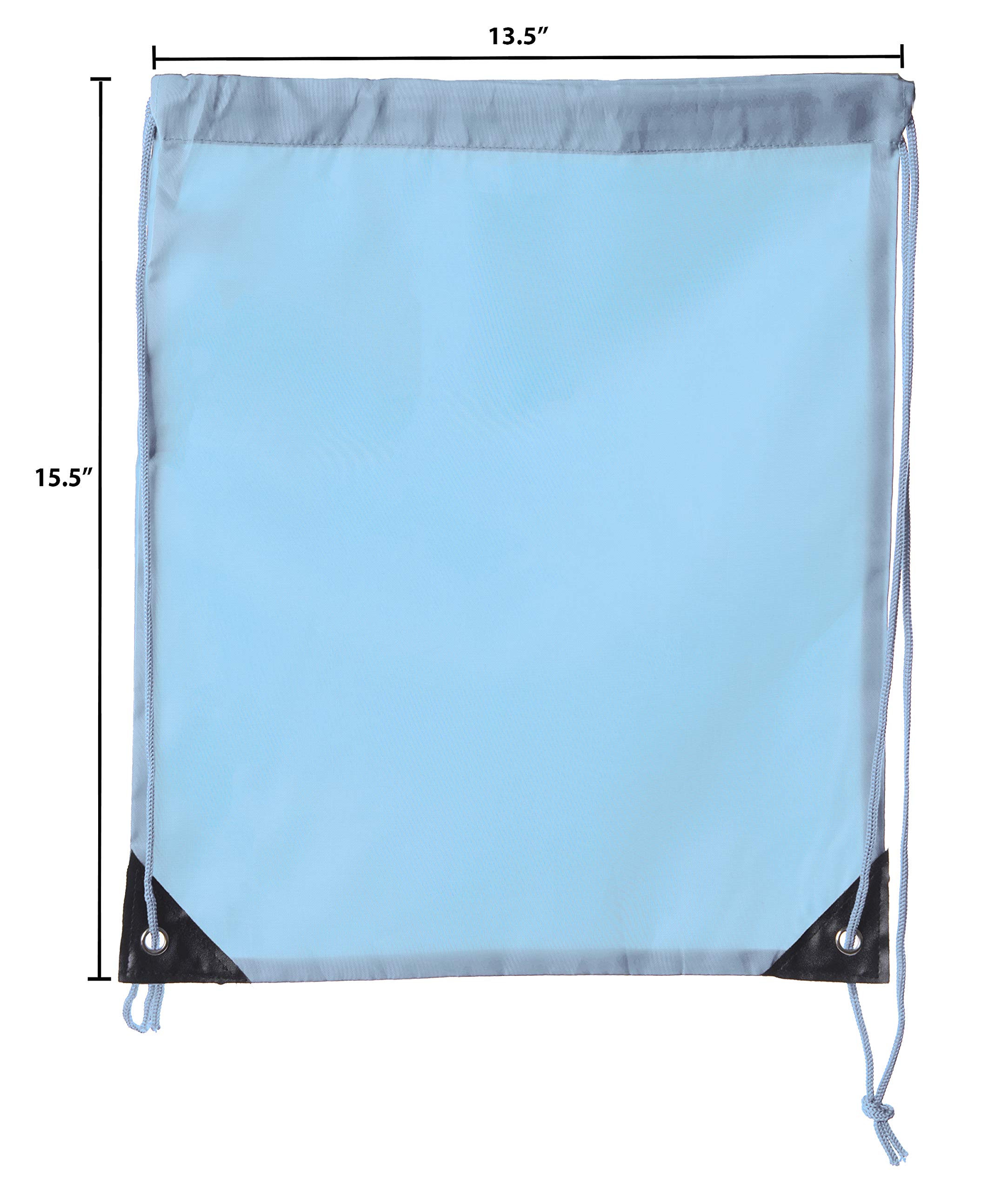 **Mato & Hash Drawstring Bulk Bags - 15 Colors | 1PK to 100PK | Durable Cinch Sacks & Backpack Pull String Bags for Storage, Travel & Gym**