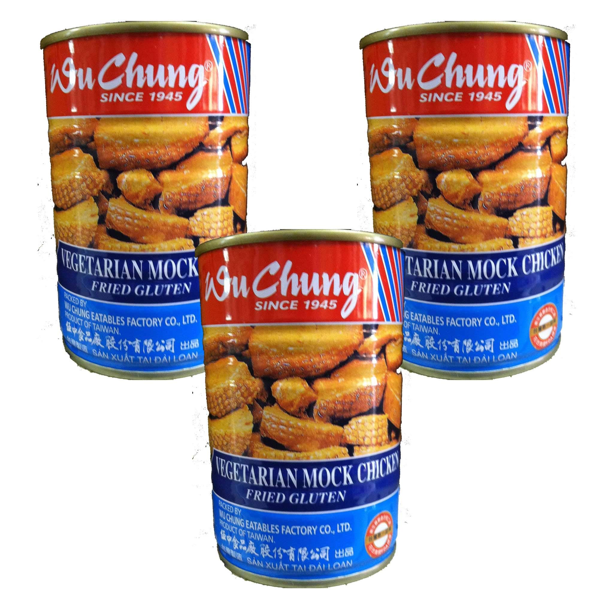 Vegan Mock Chicken - 6 Pack (10.23 oz per Can) | Plant-Based Meat Alternative | Ready to Eat | Cruelty Free & Non-GMO | Perfect for Sandwiches, Salads & Vegan Meal Prep