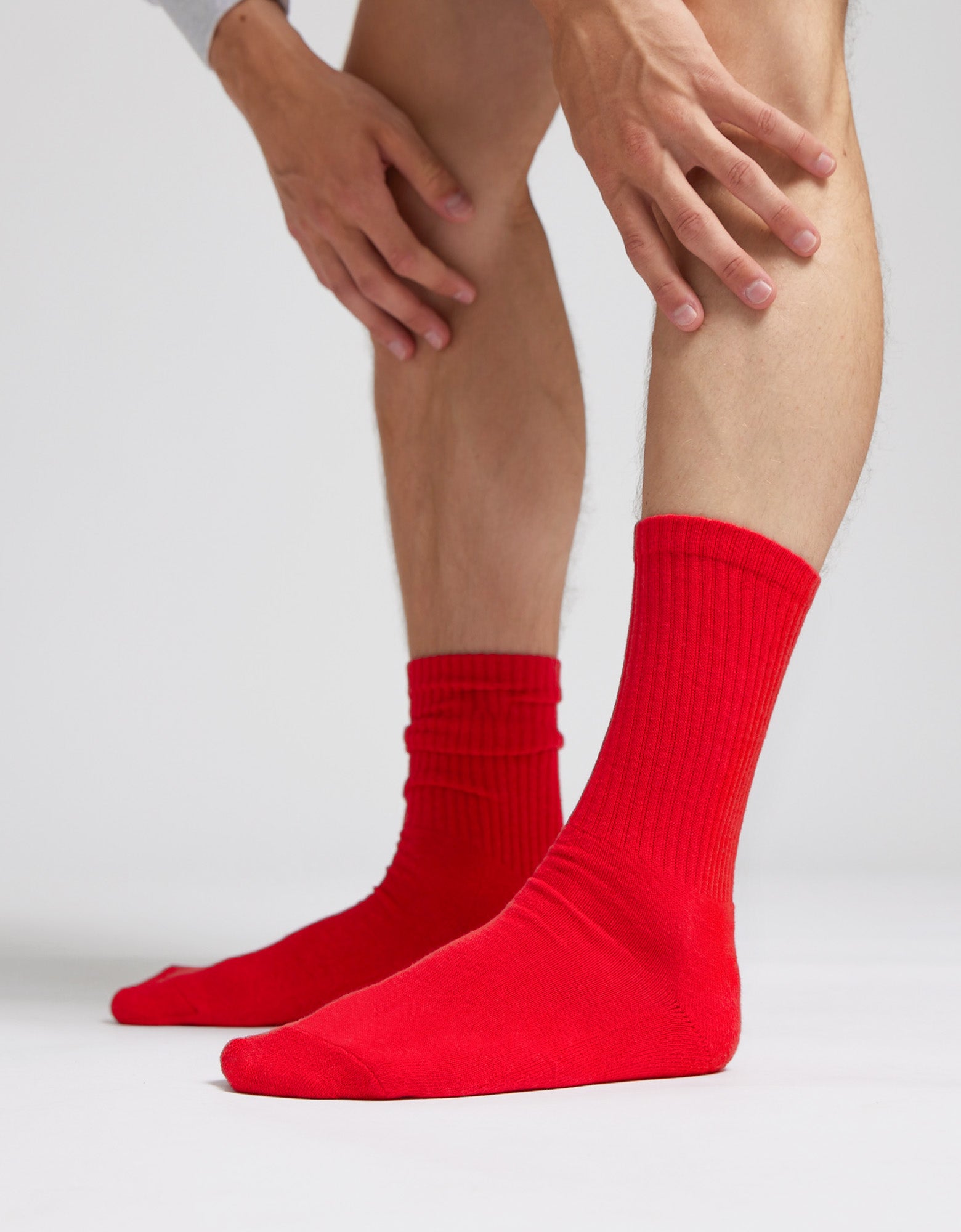 Organic Active Socks for Men & Women - Breathable Comfort Athletic Socks - Sandstone Orange - Perfect for Running, Hiking & Workout