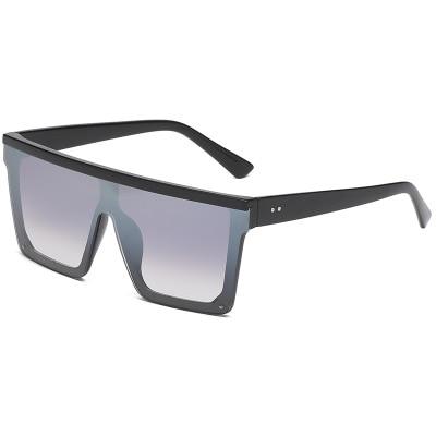 Flat Top Oversized Luxury Sunglasses for Women - UV Protection Fashion Sunglasses - Trendy Oversized Shades for Beach, Driving & Outdoor Activities