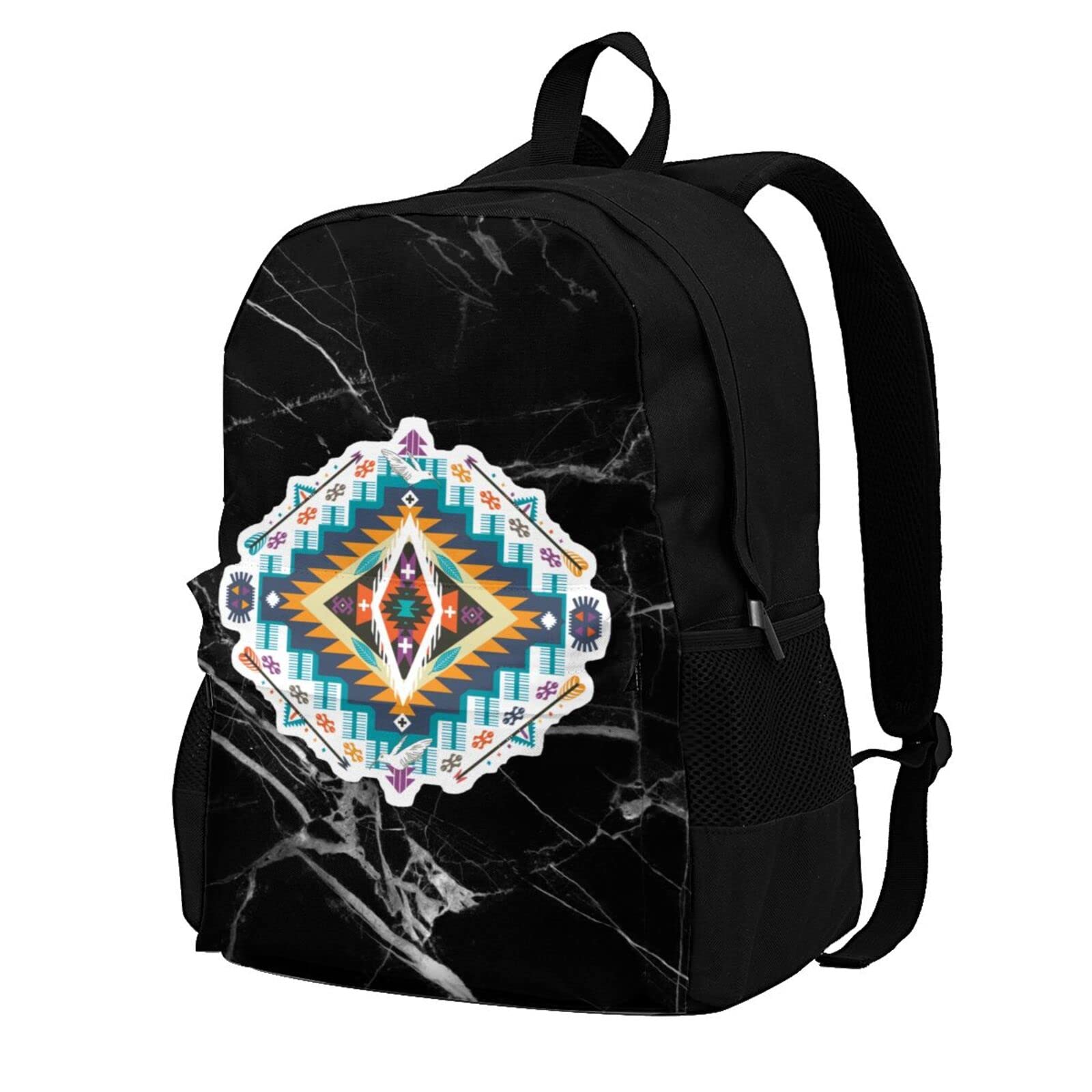 Vontako Ethnic Laptop Backpack - Gym, School & Travel Bag for Women & Men | Daily Use & Outdoor