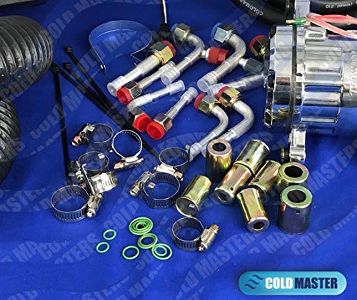 Universal A/C Kit - Underdash Evaporator & Compressor 7B10 404-0D for Car AC Repair | Perfect for DIY Auto Air Conditioning System Fixes