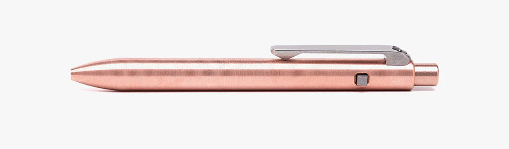 Tactile Turn Side Click Pen - Premium Titanium Bolt Action Pen for Smooth Writing - Perfect for Office, Journaling & Everyday Carry (EDC)