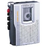 Sony TCM-150 Portable Cassette Recorder - Compact Handheld Tape Player for Voice Recording, Lectures, Interviews & Music Playback