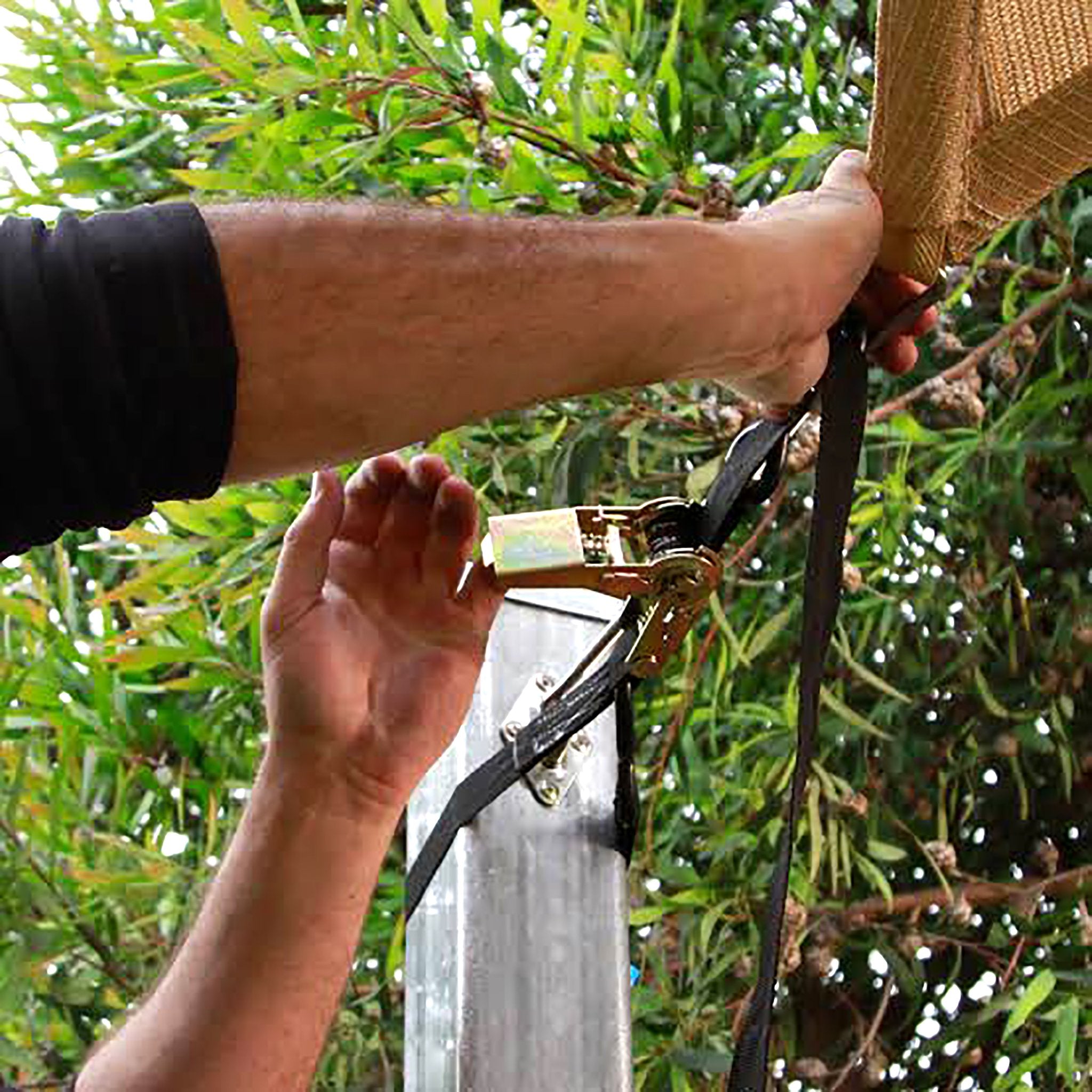 Al Fresco Strap Tensioner - Heavy Duty Adjustable Tie Down Straps for Outdoor Furniture, Cargo & Camping Gear - Secure & Weather-Resistant Fastening Solution