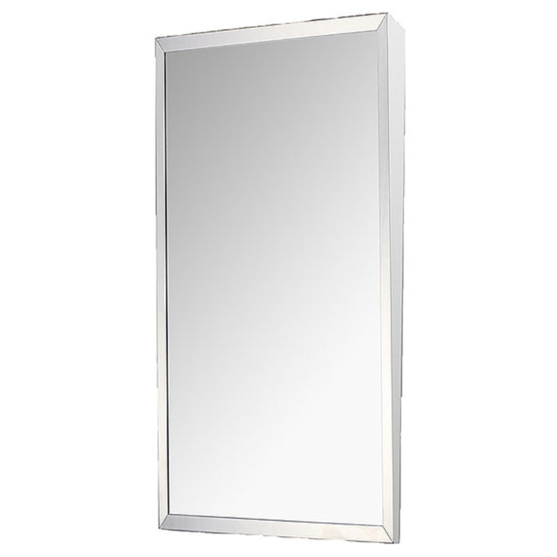 Ketcham Accessible ADA Compliant Bathroom Mirror - Surface Mounted Wall Mirror for Wheelchair Accessible Washrooms & Universal Design Spaces