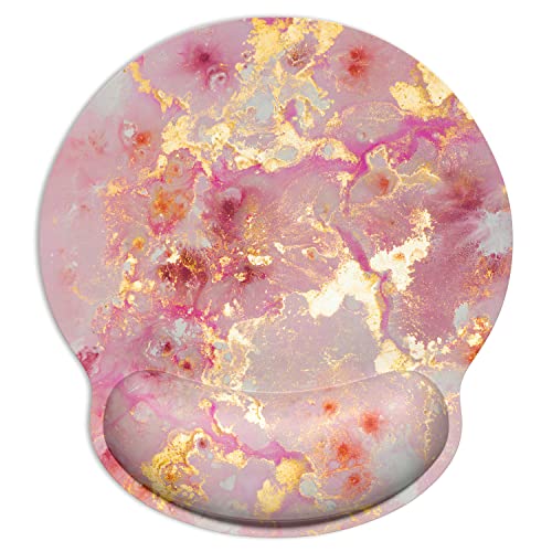Pink Gold Abstract