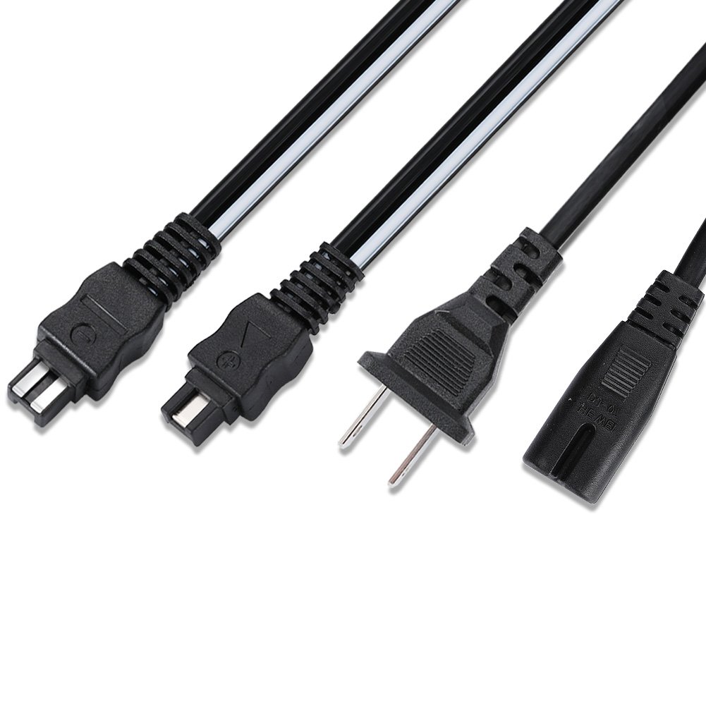 Original AC-L200 Power Adapter Charger for Sony Handycam Camcorder DCR-SX40/SX41/SX44/SX45/SX60/SX63/SX65/SX83/SX85 DCR-CX190 HDR-CX210/CX220 CX330/CX380/CX390 CX625/CX230/CX675 - Perfect for Travel Vlogging & Home Video Recording