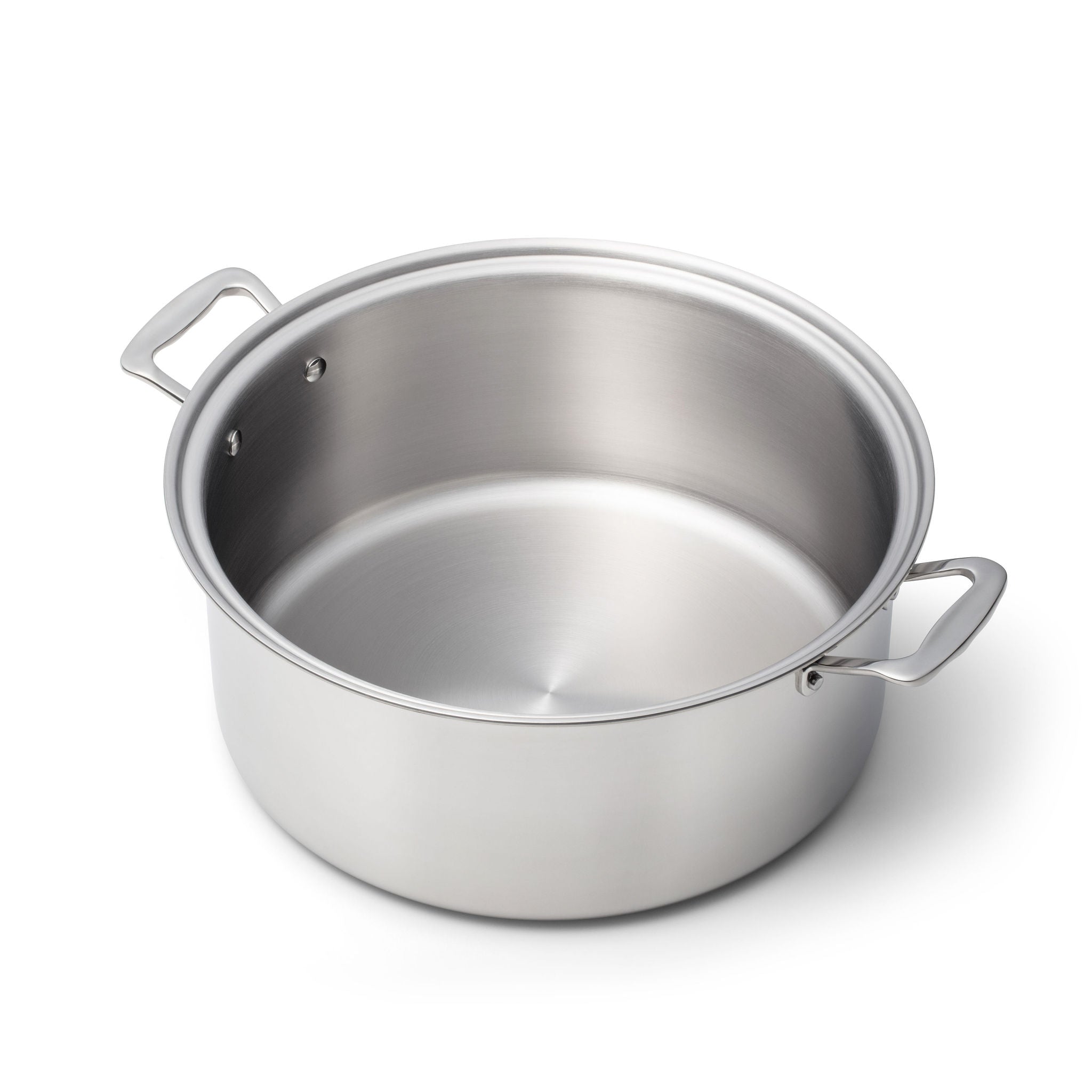 12 Quart Stainless Steel Stock Pot with Lid - Heavy Duty Cooking Pot for Soups, Stews, Pasta & Canning - Perfect for Home Kitchen & Commercial Use