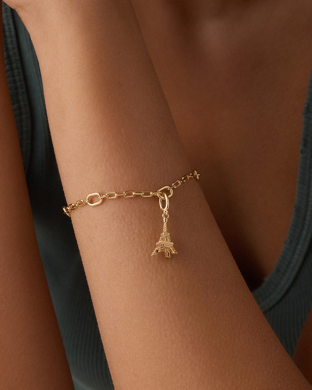 Eiffel Tower Parker Charm - Elegant Parisian Jewelry for Women, Perfect Gift for Travel Lovers & Francophiles | Ideal for Anniversaries, Birthdays & Special Occasions
