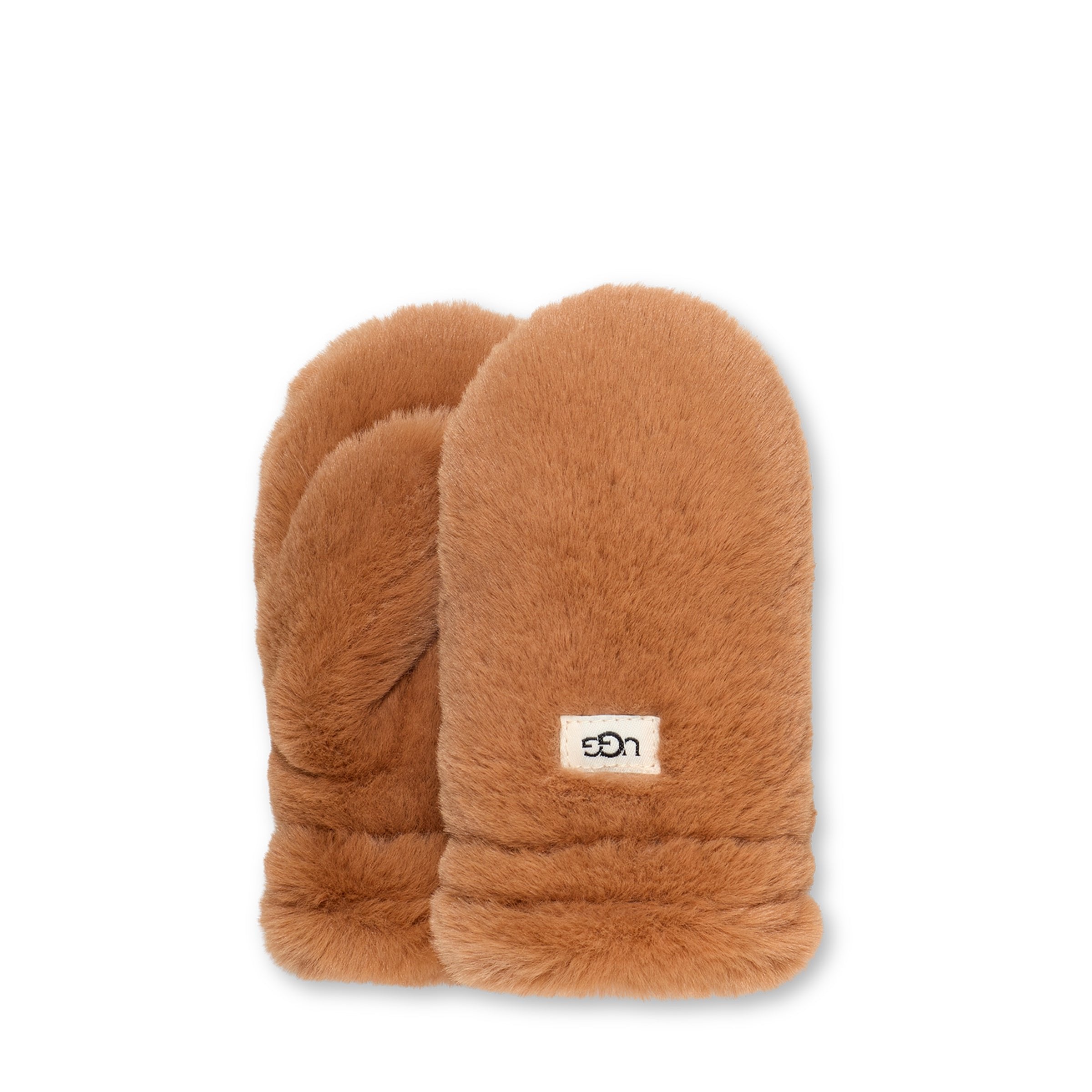 UGG Big Kids' Faux Fur Mittens - Warm Winter Gloves for Girls & Boys - Perfect for Snow Play, Skiing & Outdoor Activities