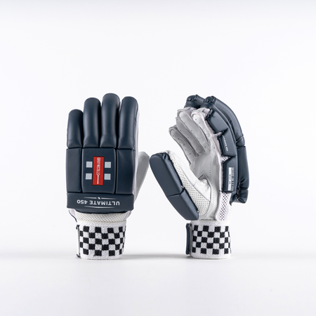 Gray Nicolls Ultimate 450 Cricket Batting Gloves - Premium Leather Protection for Cricket Players | Perfect for Practice & Match Play