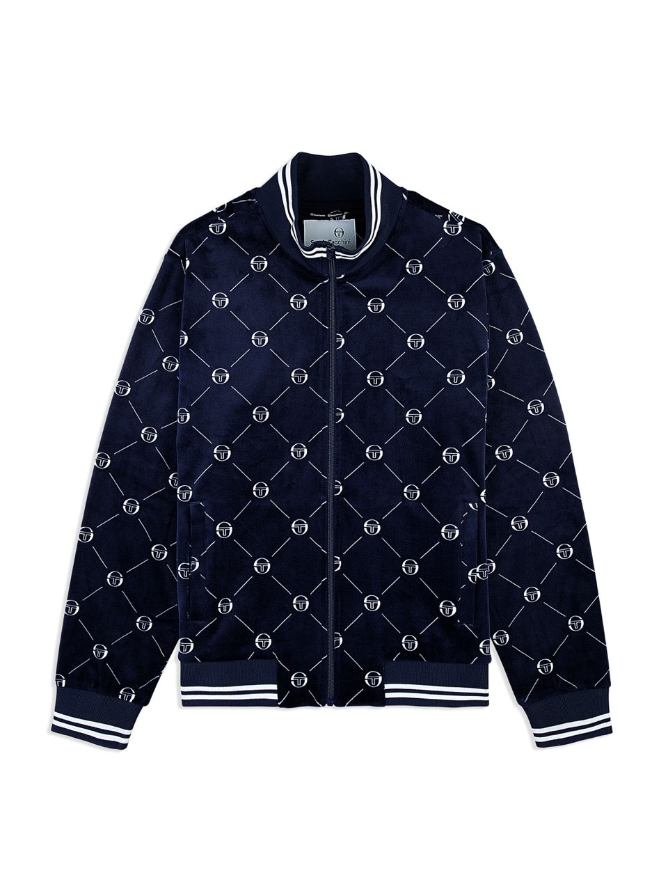 Cosimo Velour Track Jacket for Men & Women | Soft & Stylish Maritime Blue Athletic Jacket | Perfect for Running, Gym & Casual Wear