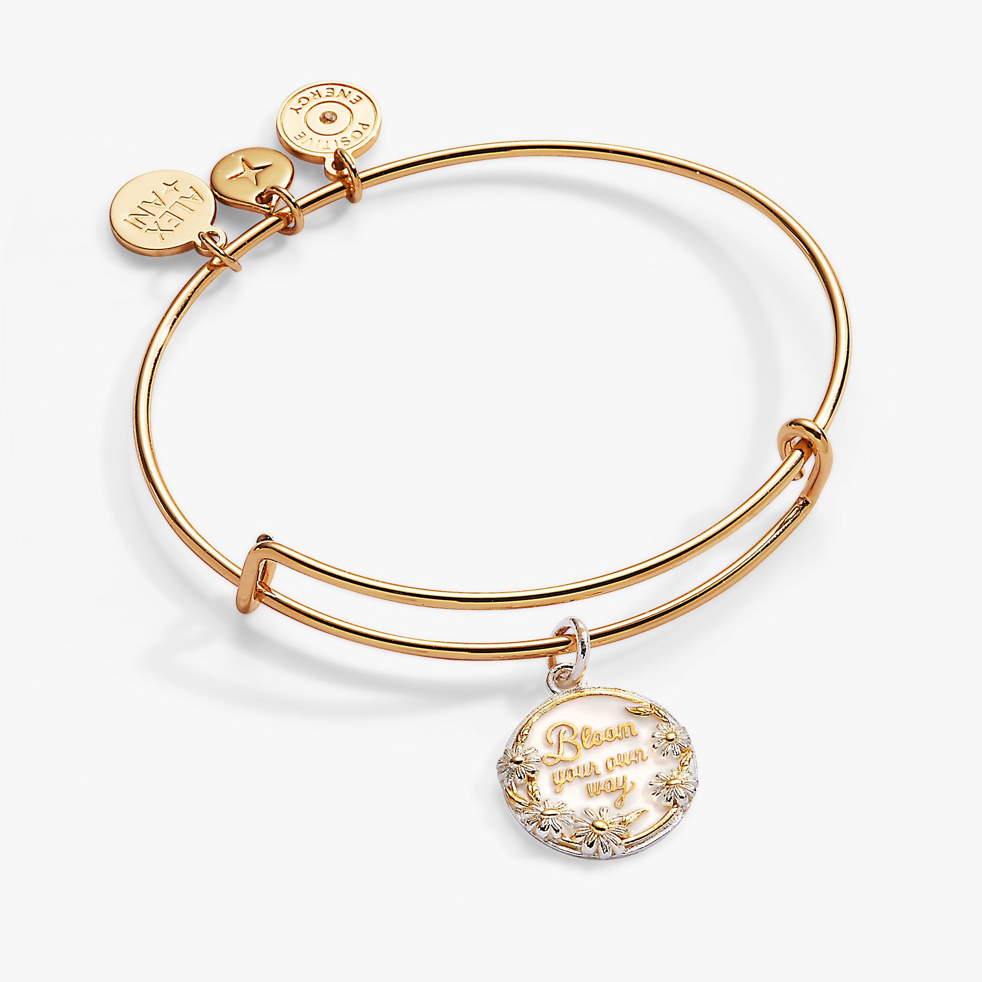 Bloom Your Own Way Bangle - Elegant Floral Charm Bracelet for Women | Perfect for Everyday Wear, Date Nights & Special Occasions