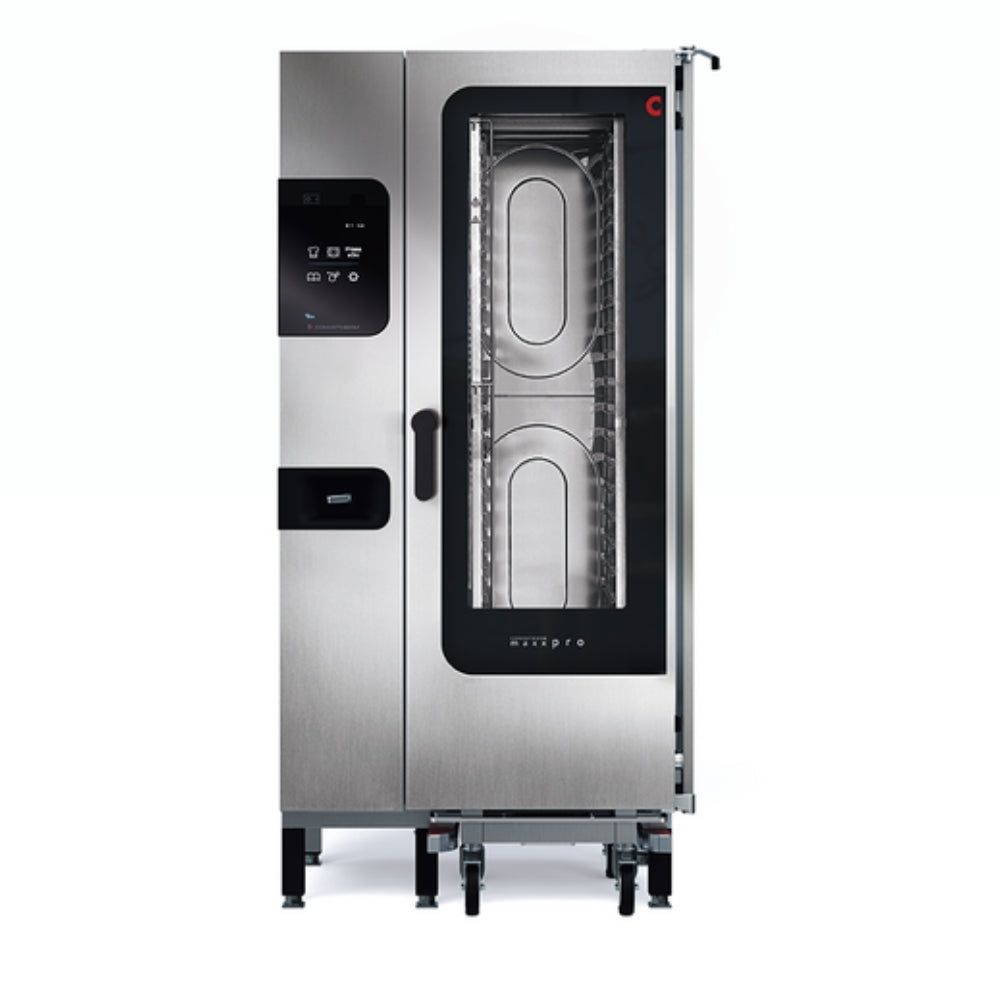 Convotherm Maxx Pro C4ET20.10EB N Half Size Roll-In 20 Pan Electric Combi Oven with EasyTouch Controls - 208V Commercial Kitchen Equipment for Restaurants, Bakeries & Catering Services