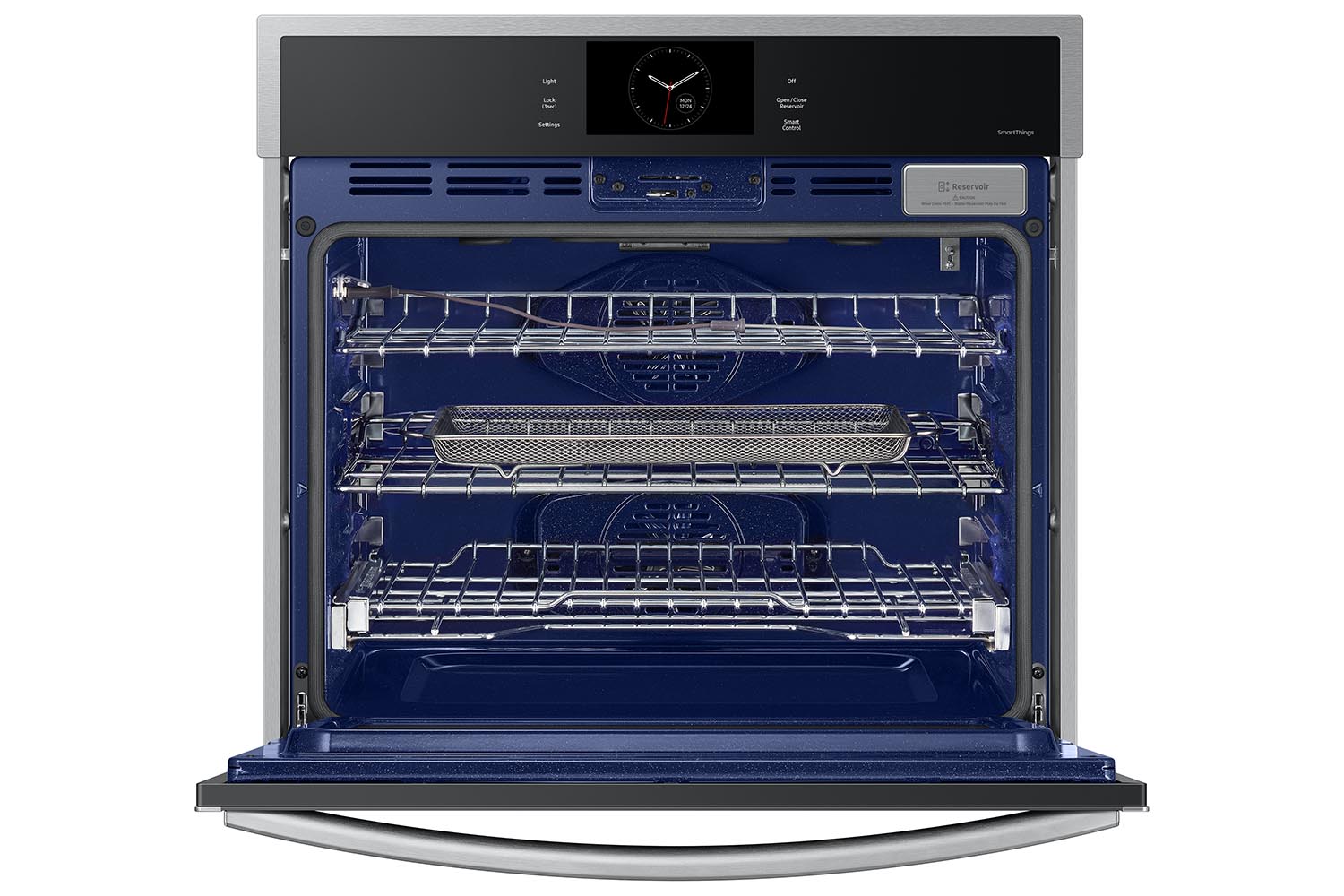 Samsung 5.1 cu.ft Stainless Steel Smart Wall Oven with Convection - NV51CG600SSRAA | Perfect for Modern Kitchens & Home Baking