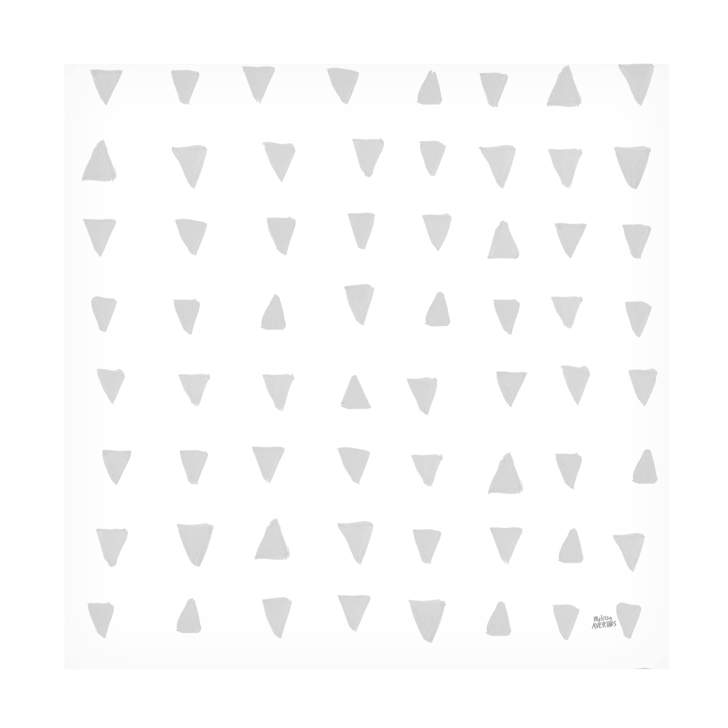 Scandy Baby Pattern XIVC Canvas Wall Art by Melissa Averinos - Modern Scandinavian Nursery Decor, Baby Room & Kids Bedroom Painting