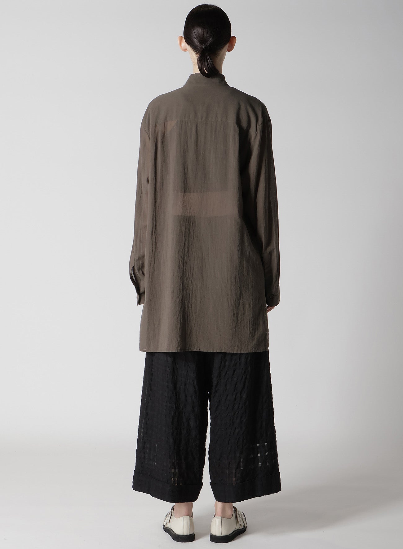 Soft Cotton Chiffon Right Front Double Layer Shirt for Women - Elegant & Breathable Blouse for Work, Date, and Casual Outfits