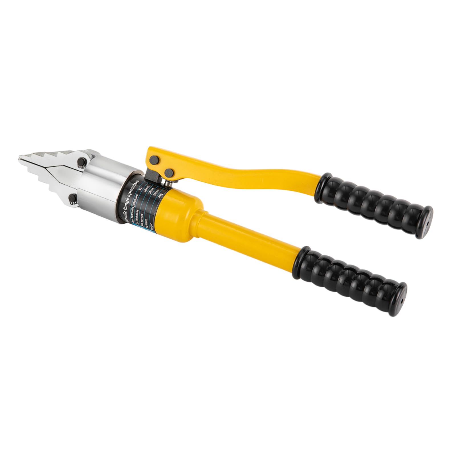 YQ-30 Hydraulic Spreader - 8 Ton Portable Hand-Held Manual Flange Splitter & Expander Tool Kit (Yellow) | Ideal for Pipe Flange Separation, Mechanical Repair, and Industrial Maintenance