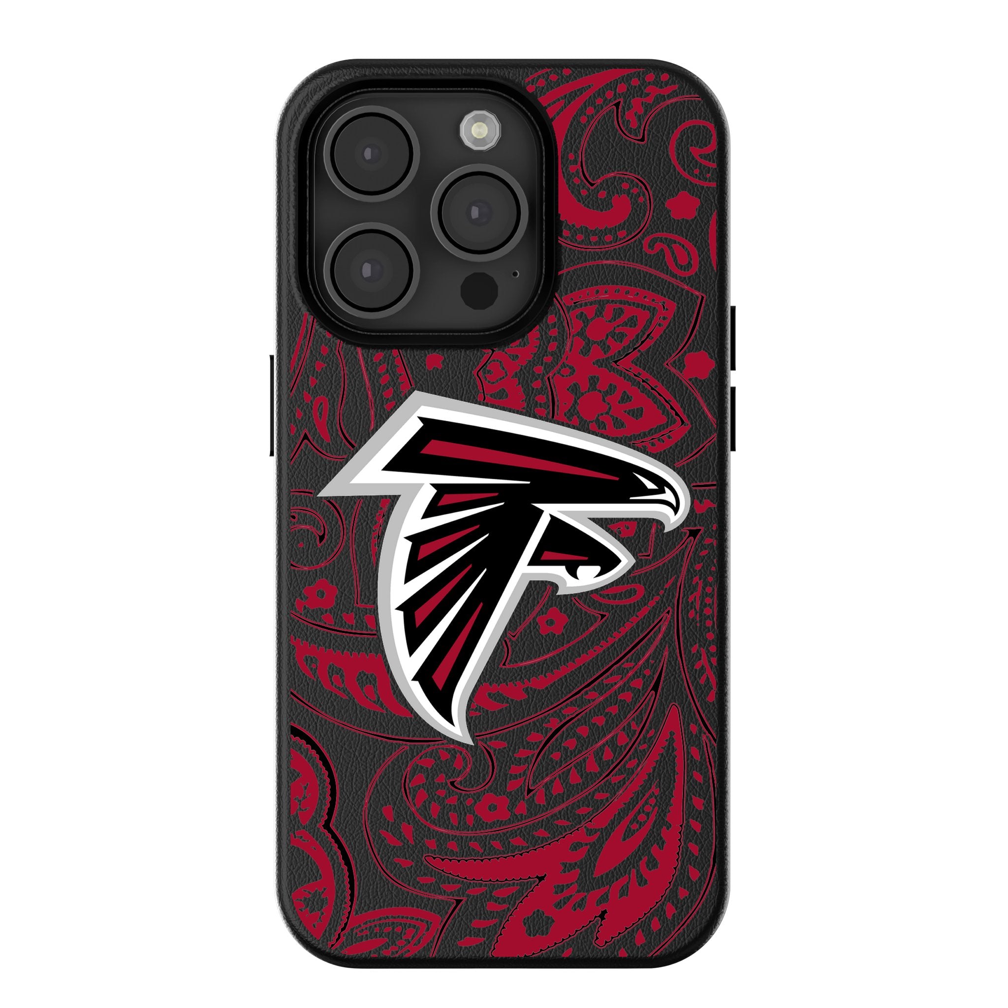 Atlanta Falcons Paisley MagSafe Compatible iPhone Case for iPhone 14/13/12 Pro Max - Durable Protective Cover for Sports Fans & Game Day Outfits