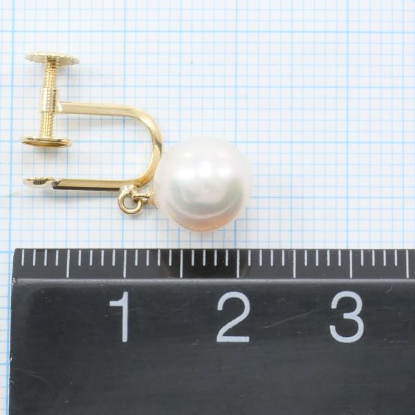 18K Yellow Gold Pearl Earrings for Women – Elegant & Timeless Pearl Jewelry – Perfect for Weddings, Parties & Special Occasions