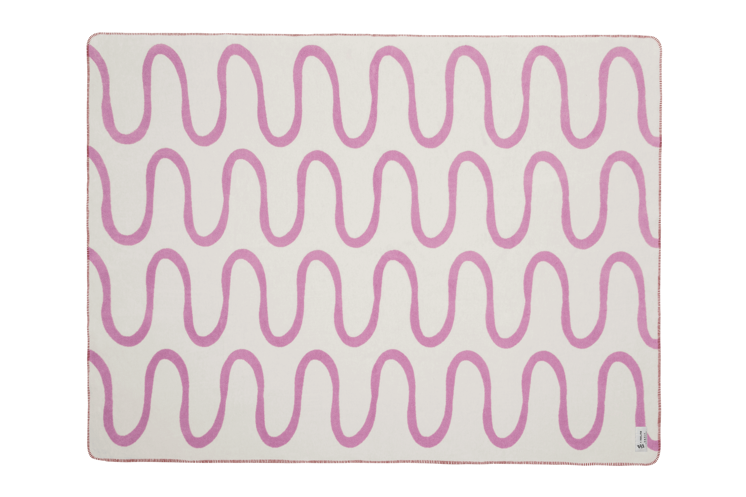 Soft and Cozy Swirl Throw Blanket - Lilac & Cream Beige Plush Fleece - Perfect for Sofa, Bed, or Gift Giving