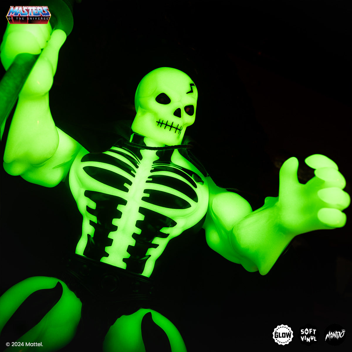 Masters of the Universe Scareglow Soft Vinyl Figure - Classic Variant Collectible Toy for Fans | Perfect for Display, Gifts, and He-Man Collections