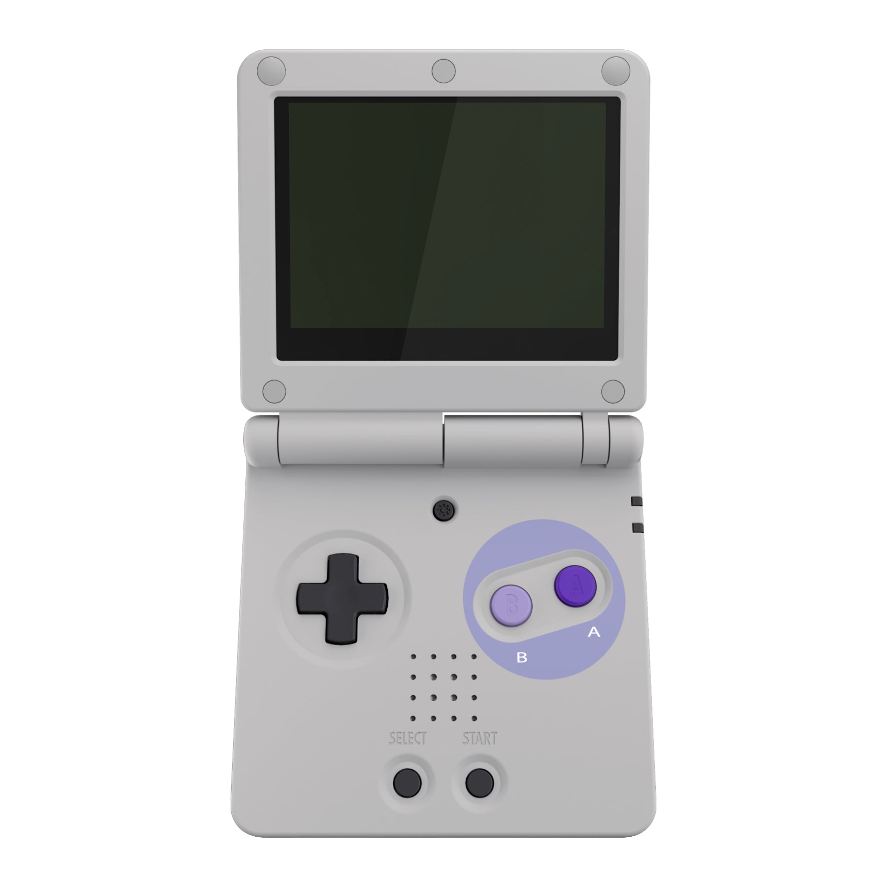 eXtremeRate IPS Ready Upgraded Classic SNES Style Replacement Shell for Gameboy Advance SP (GBA SP) - Compatible with IPS & Standard LCD Screens - DIY Custom Modding - Perfect for Retro Gaming Enthusiasts & Console Modders