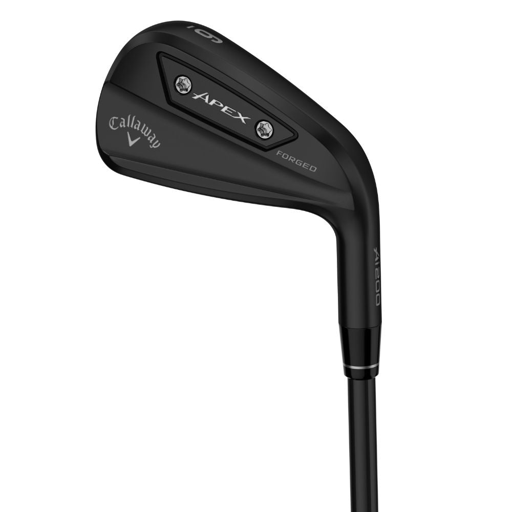 Callaway Apex Ai200 Black Shadow Limited Edition Custom Golf Irons Set - Premium Forged Clubs for Men, Perfect for Low Handicap Players & Tournament Use