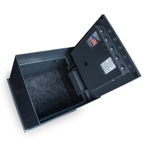 Hollon B1500 Heavy Duty Floor Safe - Fireproof & Waterproof Home Security Safe for Cash, Jewelry, Documents - Ideal for Bedroom, Closet or Basement Installation