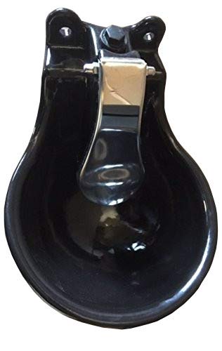Automatic Push Paddle Stock Waterer - Durable Cast Iron Livestock Watering System for Cattle, Horses & Farm Animals | Perfect for Barns, Pastures & Outdoor Ranches