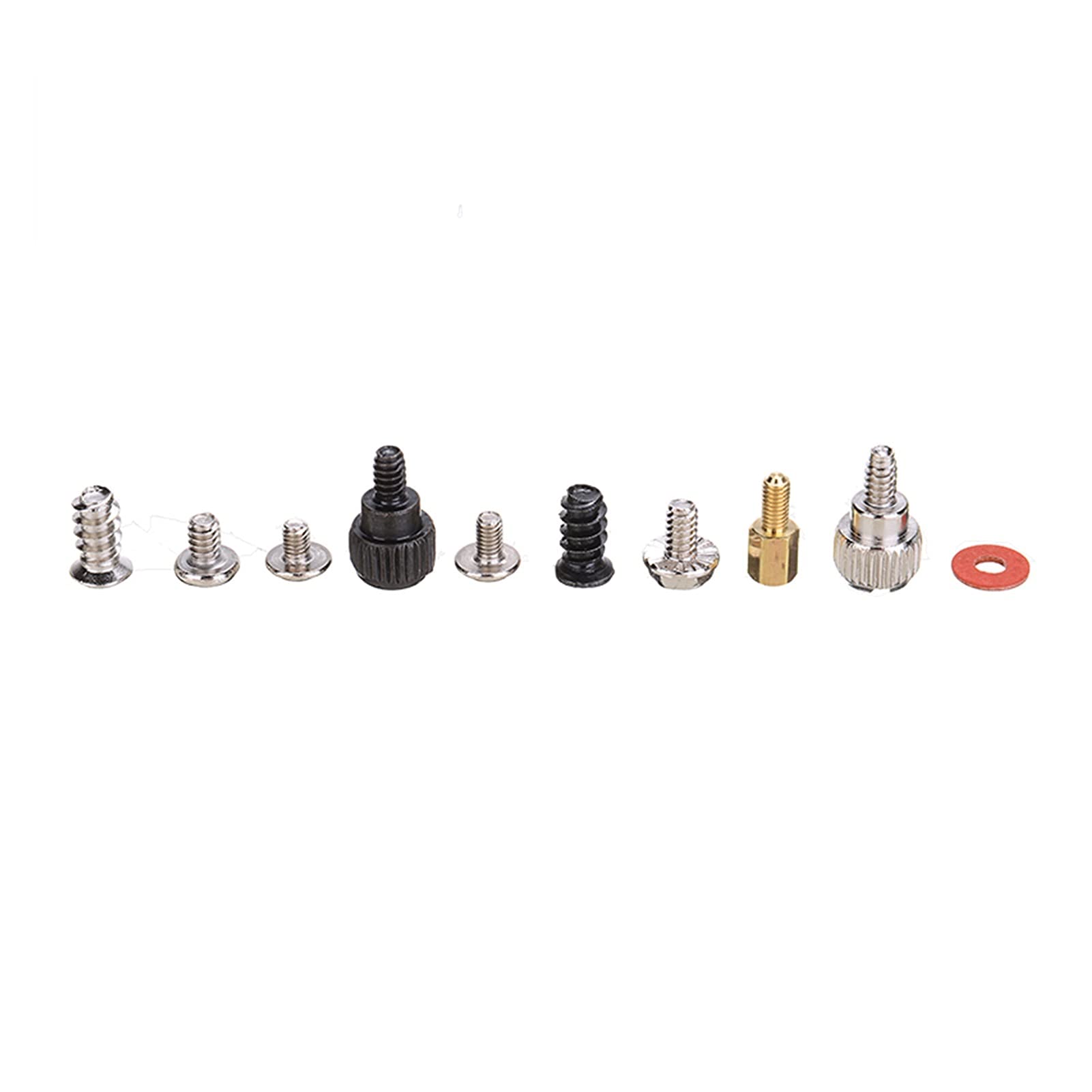 300pcs Computer Screw Standoffs Assortment Kit - M3/M4/M5 Nylon & Metal Spacers for PC Motherboard, Hard Drive, Case, Fan & Power Supply | Durable Storage Box | Perfect for PC Building & Repair