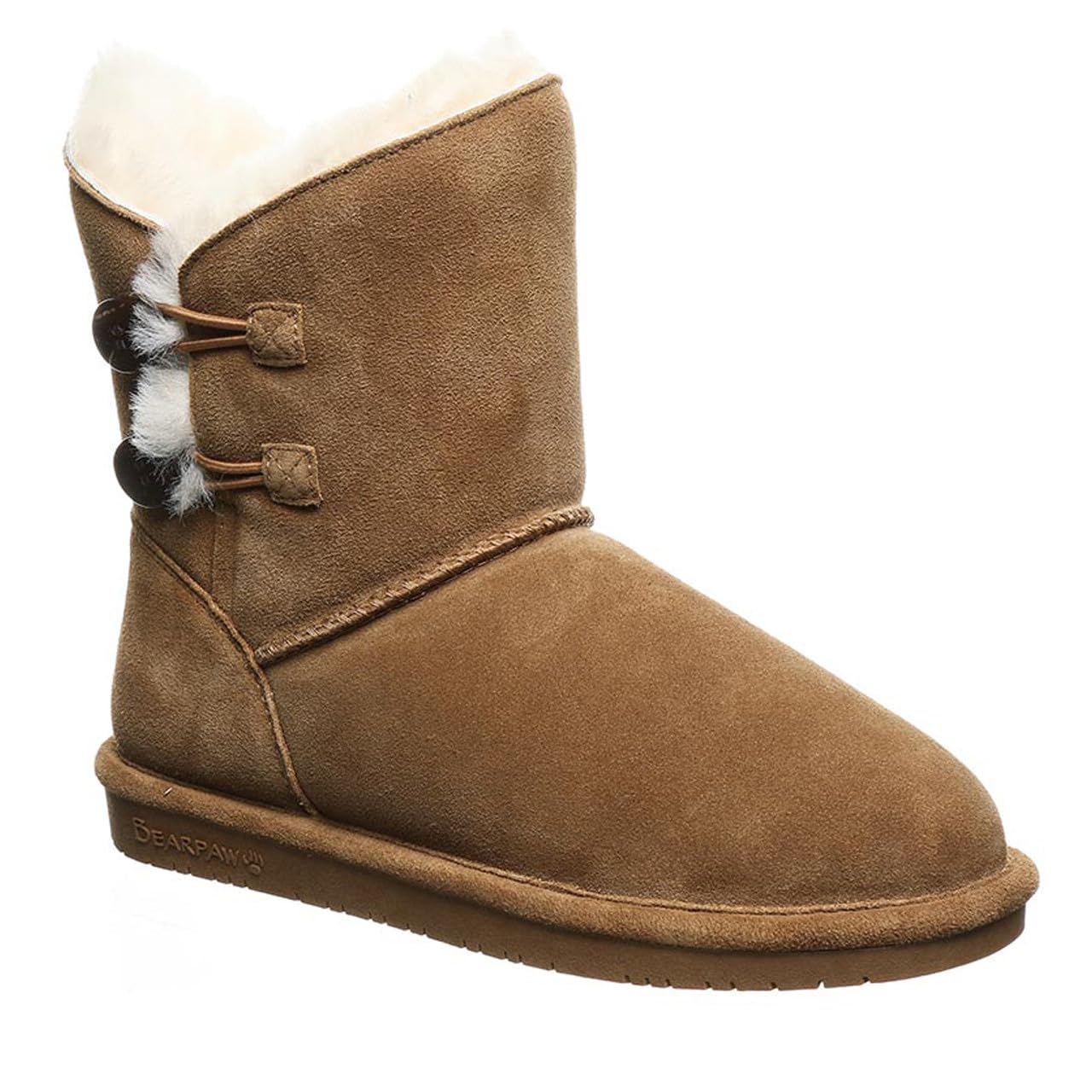 BEARPAW Women's Rosaline Winter Boots - Slip On Fashion Boots for Women, Cozy & Comfortable, Multiple Colors - Perfect for Snow, Hiking & Casual Wear